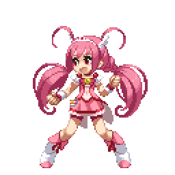 Muñeca Pixel Animada